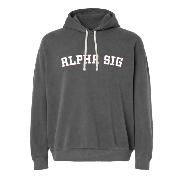 Alpha Sigma Alpha Sorority Varsity Basics Hoodie