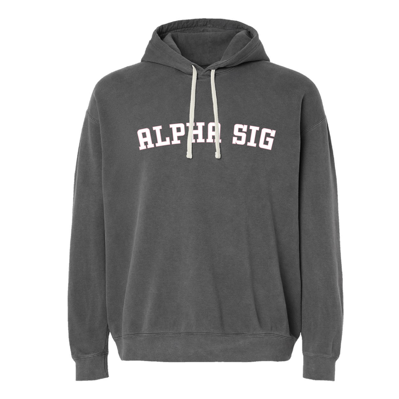 Alpha Sigma Alpha Sorority Varsity Basics Hoodie