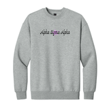 Alpha Sigma Alpha Sorority Star Crewneck Sweatshirt