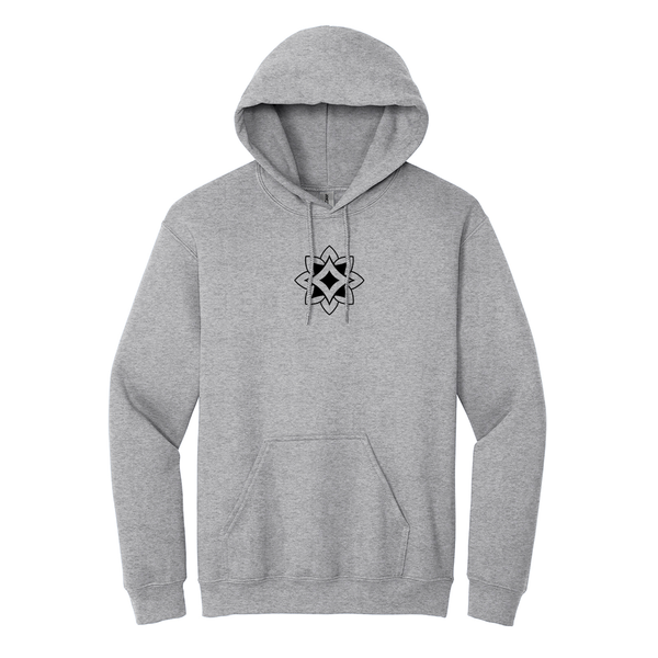 Display your Alpha Sigma Alpha sisterhood with joy and classic style in this Gildan hoodie. It features your cherished ΑΣΑ Logomark embroidered on the chest in black