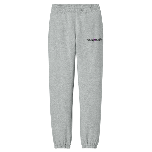 Alpha Sigma Alpha Sorority Star Sweatpants
