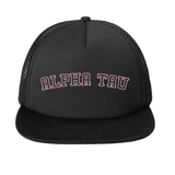 Alpha Sigma Tau Sorority Varsity Basics Foam Trucker Hat