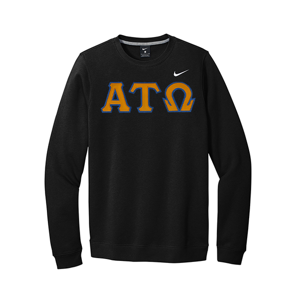 Alpha Tau Omega Fraternity Nike Greek Letter Crewneck