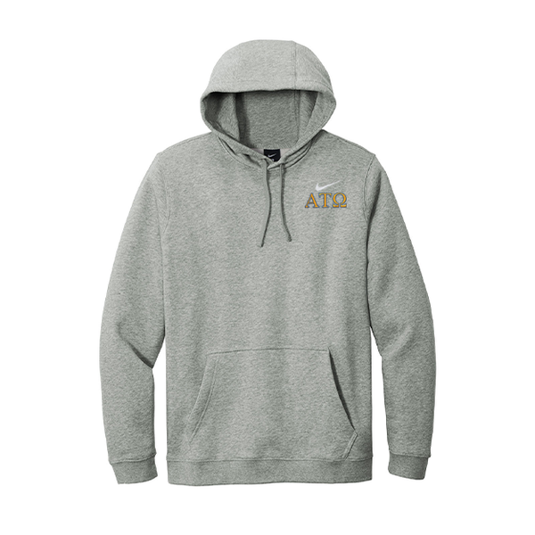 Alpha Tau Omega Fraternity Nike Hoodie Embroidered Greek Letters