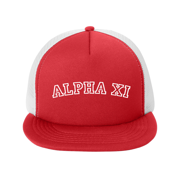 Alpha Xi Delta Sorority Fall Essentials Foam Trucker Hat