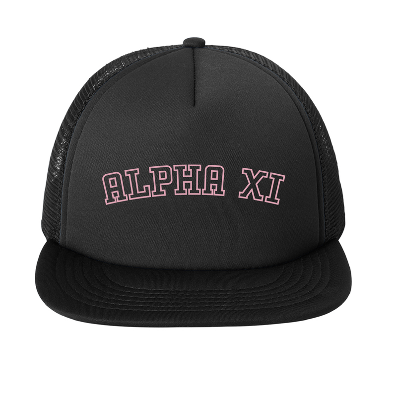 Alpha Xi Delta Sorority Varsity Basics Foam Trucker Hat