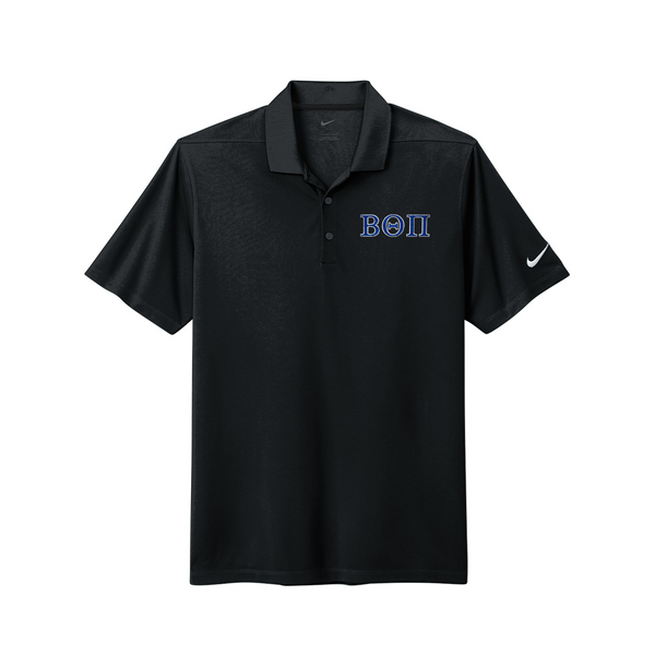Beta Theta Pi Fraternity Greek letter embroidered Nike polo