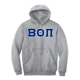 Beta Theta Pi Fraternity Carhartt Greek Letter Midweight Hooded Sweatshirt