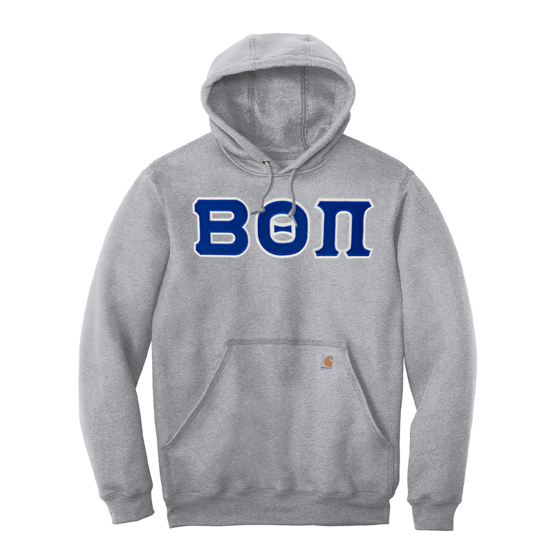 Beta Theta Pi Fraternity Carhartt Greek Letter Midweight Hooded Sweatshirt
