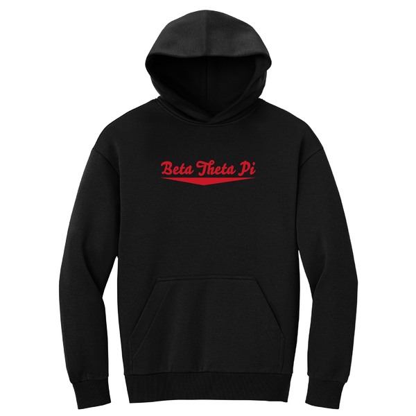 Beta Theta Pi Fraternity Baseline Embroidered Hoodie