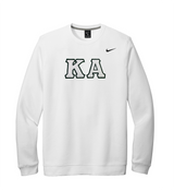 Nike Crewneck With Sewn on Greek Letters