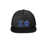 Chi Phi Fraternity Foam Trucker Hat Embroidered Greek Letters