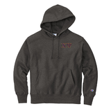 Chi Psi Fraternity Champion Reverse Weave Embroidered Greek Letter Hoodie