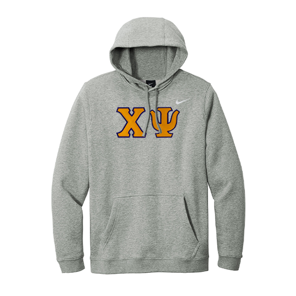 Chi Psi Fraternity Greek Letter Nike Hoodie