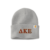 Delta Kappa Epsilon Carhartt Beanie - Embroidered Greek Letters