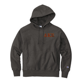 Delta Kappa Epsilon Champion Hoodie - Embroidered Greek Letters