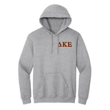Delta Kappa Epsilon Hoodie - Embroidered Greek Letters