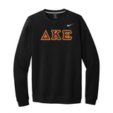 Delta Kappa Epsilon Nike Crewneck - Sewn on Greek Letters