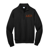 Delta Kappa Epsilon Quarter Zip - Embroidered Greek Letters