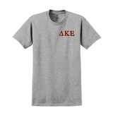 Delta Kappa Epsilon Embroidered Greek Letter T-shirt