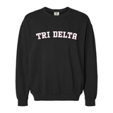 Delta Delta Delta Sorority Varsity Basics Crewneck Sweatshirt