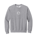 Wear your Delta Gamma Globe Icon with pride and classic style in this warm Gildan crewneck sweatshirt. It features your distinct ΔΓ Globe Icon expertly embroidered on the center chest