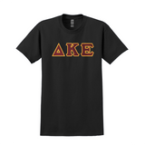 Delta Kappa Epsilon Sewn on Greek Letter T-shirt