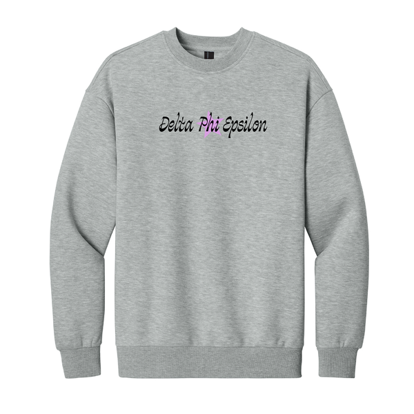 Delta Phi Epsilon Sorority Star Crewneck Sweatshirt