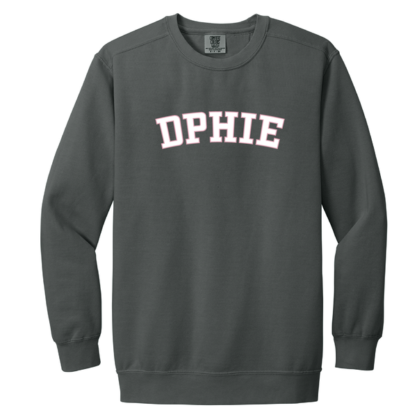 Delta Phi Epsilon Sorority Varsity Basics Crewneck Sweatshirt