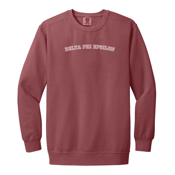 Delta Phi Epsilon Sorority Fall Essentials Crewneck Sweatshirt