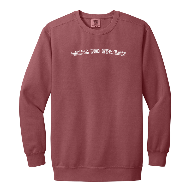 Delta Phi Epsilon Sorority Fall Essentials Crewneck Sweatshirt