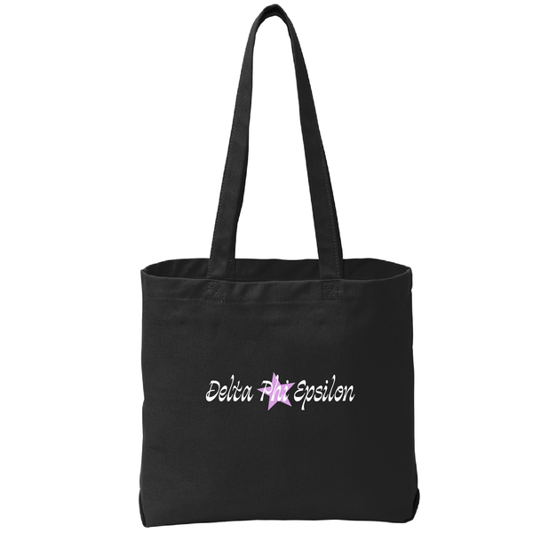 Delta Phi Epsilon Sorority Star Tote Bag