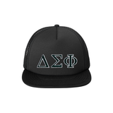 Delta Sigma Phi Fraternity Foam Trucker Hat Embroidered Greek Letters&nbsp;