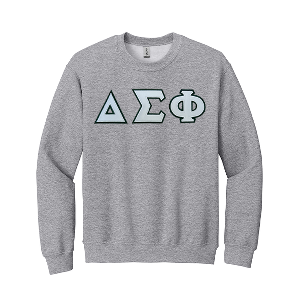 Delta Sigma Phi Greek Letter Crewneck Sweatshirt – Greek Clothing