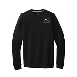 Delta Sigma Phi Fraternity Nike Embroidered Greek Letter Crewneck Sweatshirt
