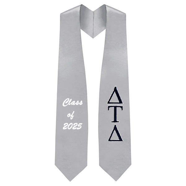 Custom Delta Tau Delta Fraternity Embroidered Graduation Stole