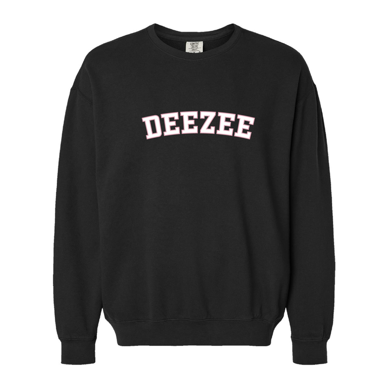 Delta Zeta Sorority Varsity Basics Crewneck Sweatshirt