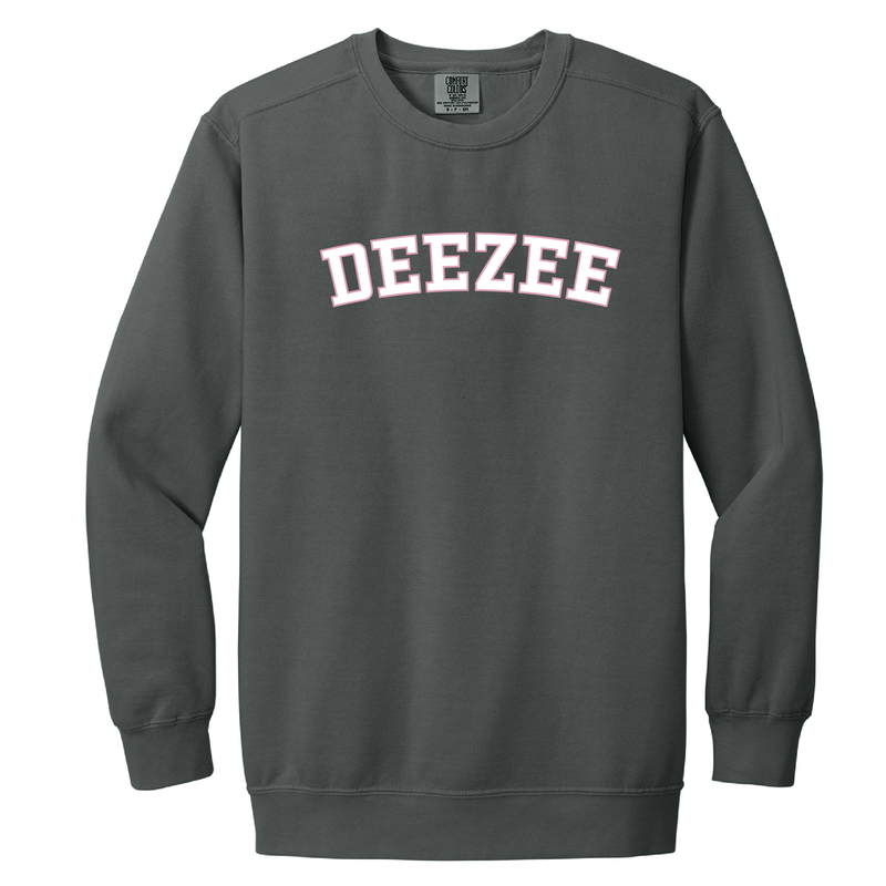 Delta Zeta Sorority Varsity Basics Crewneck Sweatshirt