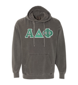 Fraternity Comfort Colors Greek Letter Hooded Sweatshirt