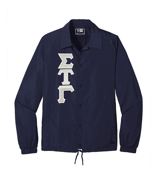 Fraternity New Era Greek Letter Coach's Jacket