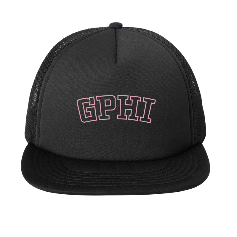 Gamma Phi Beta Sorority Varsity Basics Foam Trucker Hat