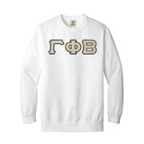 Gamma Phi Beta Sorority Comfort Colors Greek Letter Crewneck Sweatshirt