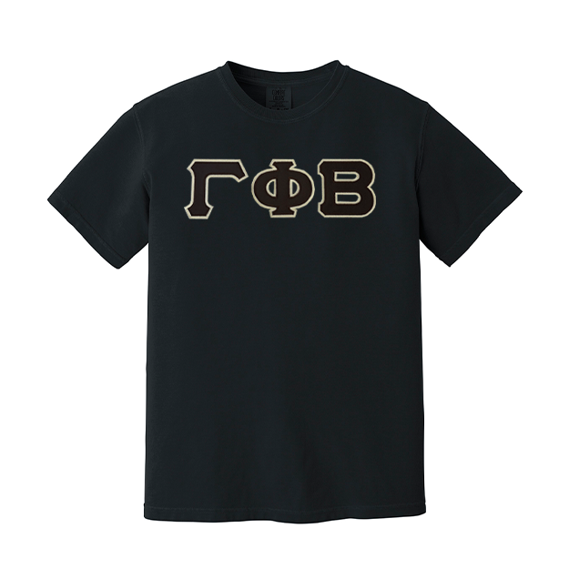 Gamma Phi Beta Sorority Greek Letter Comfort Colors T-shirt