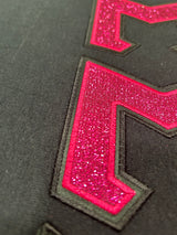 Sorority Glitter & Twill Greek Letter T-shirt