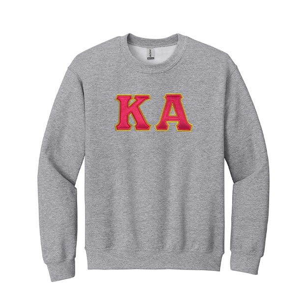 Kappa Alpha Greek Letter Crewneck Sweatshirt