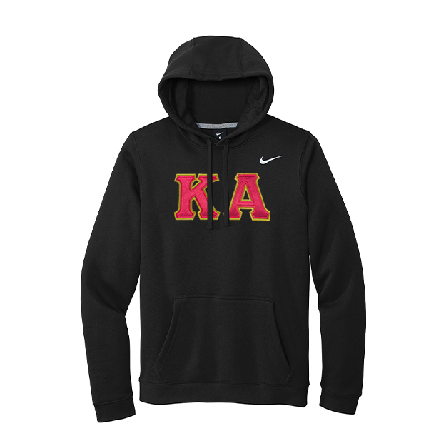 Kappa Alpha Nike Hoodie With Sewn on Greek Letters