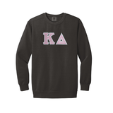 Kappa Delta Sorority Comfort Colors Greek Letter Crewneck Sweatshirt