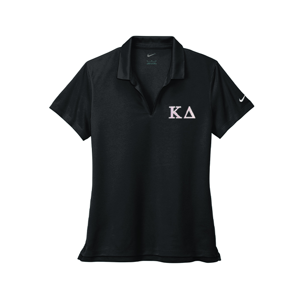 Kappa Delta Nike Ladies Dri-FIT Polo Embroidered Greek Letters