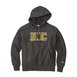 Kappa Sigma Fraternity Champion Reverse Weave Greek Letter Hoodie