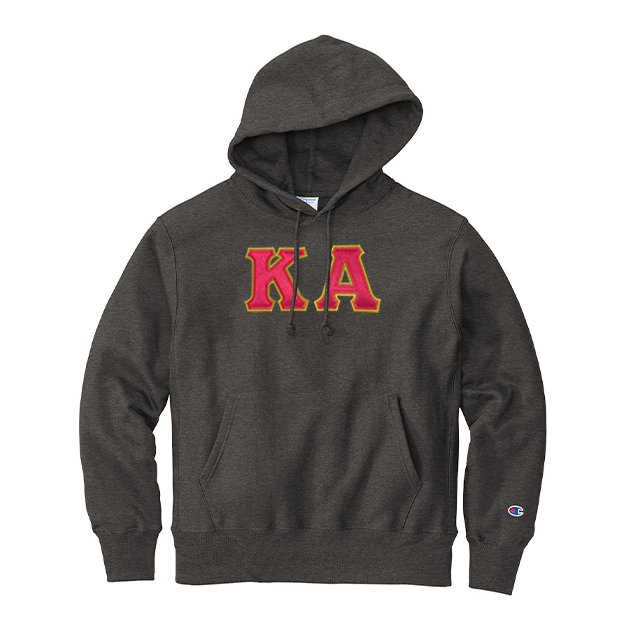Kappa Alpha Fraternity Champion Reverse Weave Greek Letter Hooded Sweatshirt&nbsp;